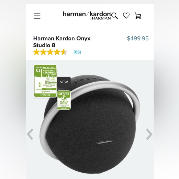Unopened- Brand New Harman Kardon Onyx Speaker - Picture 1 of 1